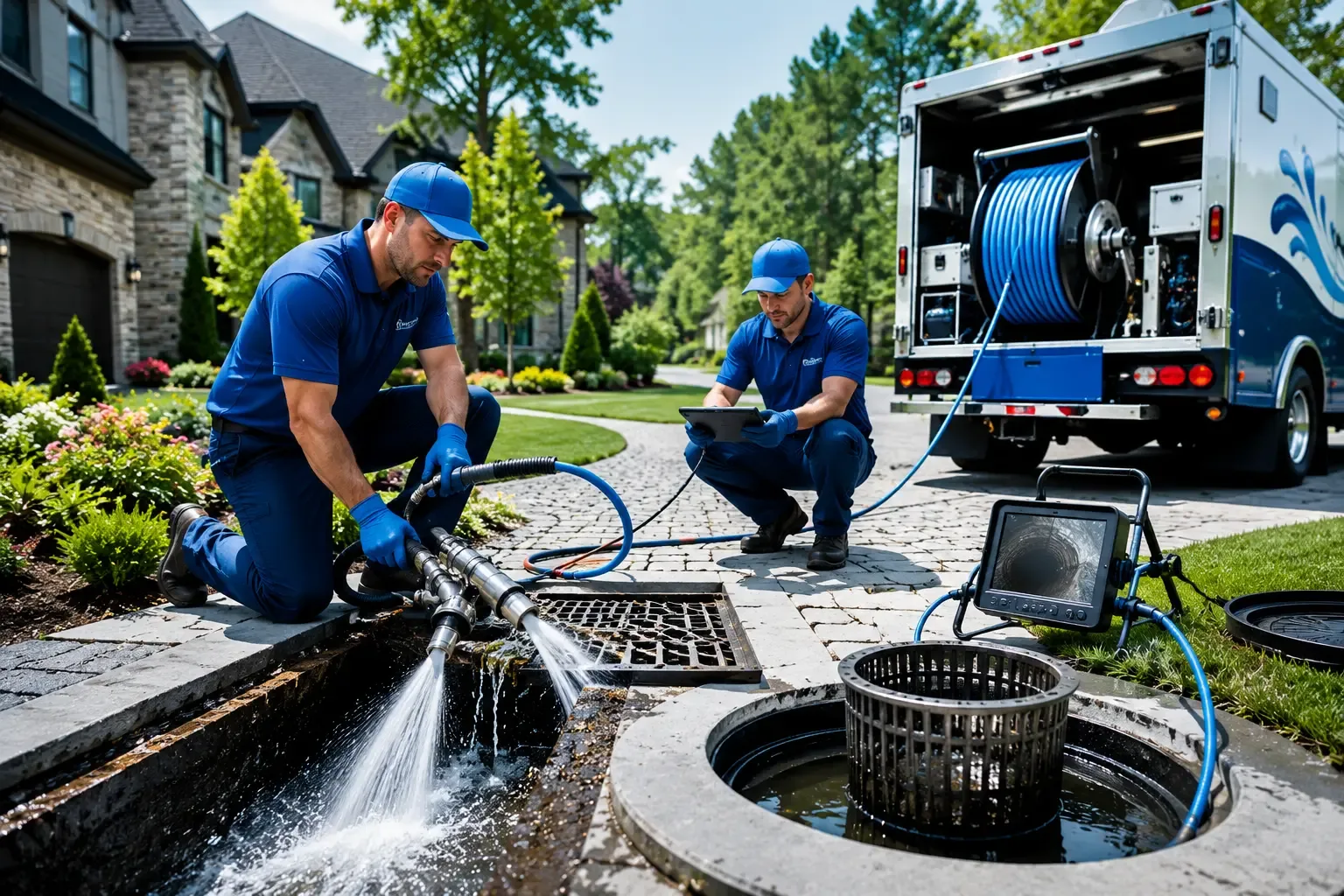 Local outdoor drain cleaning professionals in Scranton, IA