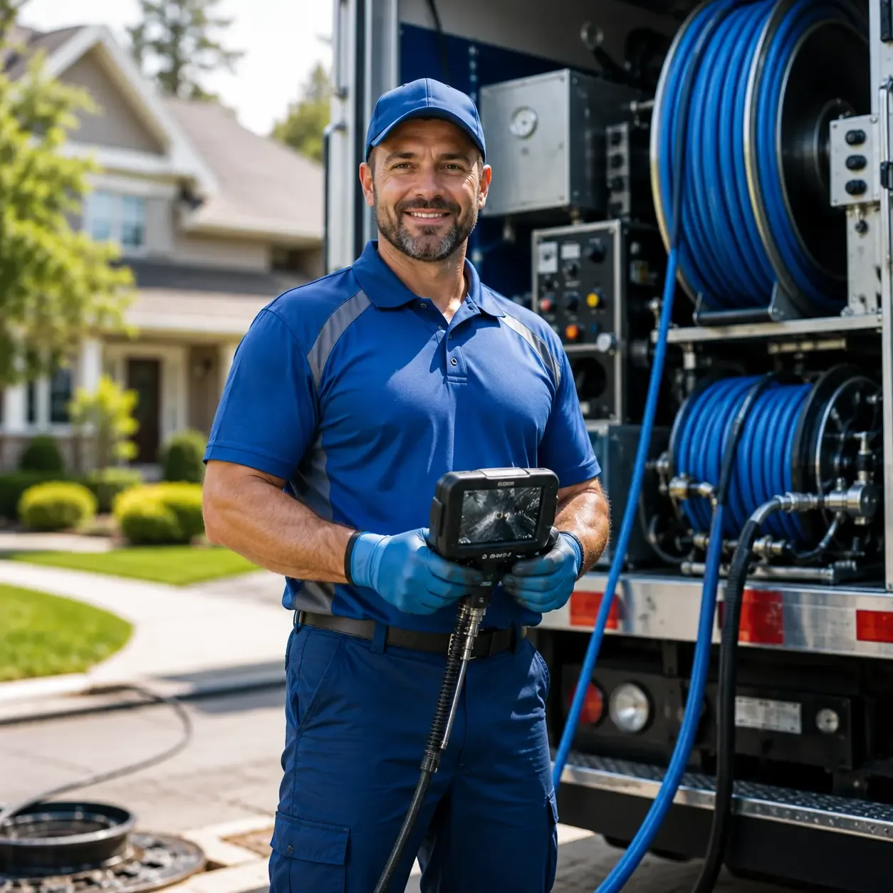 Local outdoor drain cleaning specialists in Scranton, IA